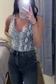 material is super soft and stretchy, perfect for a night out! - Kierra R.
