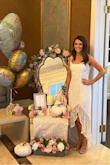 This dress was absolutely perfect for my bridal shower! I was so happy with the fit. I am a small and it fit true to size! - Jessica K.