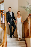 I wore this for our small legal wedding ceremony and it was perfect. Pretty sure I liked it more than my actual wedding dress and it was a fraction of the cost! - Maegen R.