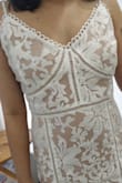 I have never been considered flat chested by anybody in my life but this dress called me flat chested in 5 different languages lol. Even when I adjusted the straps to show more cleavage, the bust is so large that I'd have to get it professionally tailored to make it flattering. Since I'm in Canada and shipping isn't free, I'll have to resell this or get it tailored. Disappointing and frustrating. - Jay D.
