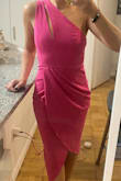 Love this dress! Fits great and has a flattering cut. - Cristina R.