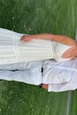 This dress is really pretty. I got so many compliments on it. I wore it to an outdoor dinner party in the desert. I usually wear a small but I wore an xs in this. - Suzanne D.