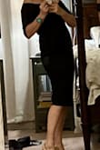 Dress is well-made, nice fabric, very flattering and comfortable. It is a versatile piece that can go anywhere. It's definitely a keeper. - Karen O.