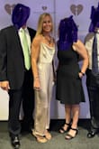 I bought this to wear to a gala. I usually wear a size XS, but have been working out a lot with weights and squats, so I had to return it and overnight the Small(fingers crossed). It was beautiful and fit perfectly! - Kevin C.