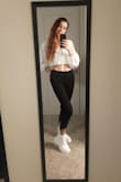 I ordered this bodysuit but received the shirt in this photo instead. Its super cute so I'll be keeping it but I was looking for a body suit :/

Note: my whole outfit is Lulus! - Jennifer M.