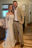 I fell in love with this dress the moment I saw it online and I was so pleased with the fit and quality. It was perfectly romantic, comfortable, classy, sweet. Get it! - Dara P.