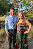 I loved this dress the material was so pretty, got a lot of compliments on this dress. I am really busty but it fit great! I just taped up my girls and it worked like a gem! It is long and I wa wearing some high heels. It was the perfect wedding guest dress!! - Patricia R.