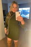 Perfect wedding guest attire for winter in Red Rock Canyon - Amber H.