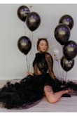 This top is amazing! You have to wear something over your nipples because the top part is completely see-through. - Jaclyn E.