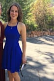 I've worn this to a couple weddings and it looks great. Is it annoying to lace the strings all through the back, yes. But its totally worth it. - Julia T.