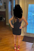 It fits perfectly not to short, very elegant. Perfect for any kind of fancy dance or nice dinner. - Alisha S.