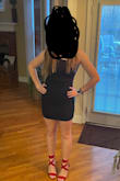 These shoes fit perfect! I usually am between an 8 and an 8 1/2. I ordered an 8 and an 8 1/2 and the 8 1/2 was much more comfortable. Wouldn't want any other shoes to go with a plain black dress! AMAZING!!!! - Alisha S.