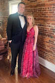I got SO many compliments on this dress. I wore this to a wedding in Florida and it was very lightweight and comfortable. It was a tiny bit tight around my ribs but I wouldn't have gotten another size because it fit perfectly everywhere else. The length of the dress was also perfect. I was wearing about 2.5-inch heels. - Amber S.