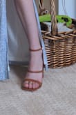 Surprisingly supportive and comfy!!! I was able to wear these all night with minimal discomfort. Not difficult to walk in either!! And the color is JUST like the picture. - Mattie W.
