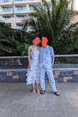 Comfortable dress, perfect for the white party at the beach. Lightweight material, very forgiving, didn't even wrinkle in my luggage. Dress not see through - hooray! Top stayed in place and was sexy but not revealing. Wore a strapless bra. Got a ton of compliments, even from the bride! - Elizabeth D.