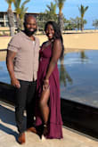 Wore this dress to a destination wedding in Mexico! I had so much fun showing off the slit. There was a nice breeze so the dress looked beautiful in the wind. - Paige M.