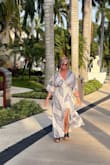 Perfect for hot summer night or day, love the fabric and a beautiful print. Very classy and sexy. - Elzbieta K.