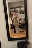 I'm only 5'1 so it is a bit long but other than that it fits perfectly and it's so cute. I was worried it might'[ve been a bit itchy because of the glitter but it's so comfy - Ashlyn H.