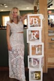 I try received so many compliments on this dress! I had to have tried on 20 (not exaggerating) dresses for my bridal shower and could not find one I loved, until this one!! - Jordan S.