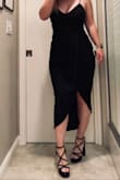Bought for a black tie wedding in vegas. I can't wait to wear this dress out, it is so flattering for curvy ladies! - Shelby B.