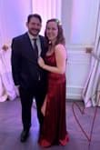 Wore this to a formal wedding for a very glam Dallas couple and it was perfect. Super pretty, shiny, glam, and sexy. I felt amazing in it, and it was very comfortable to wear and dance in. Got tons of compliments on it as well, which always feels amazing (especially at your first event in 2 years!)

I initially ordered a M based on reviews, but I couldn't zip it over my boobs, so sized to L and it was perfect. And the L was a bit more forgiving for tummy wrinkles ;). Used some fashion stick tape to secure the cowl to my bra /drape it a bit so I didn't flash my entire family. Dress is definitely long, even with 3-inch heels. If I had time I would have gotten it hemmed up.

All in all LOVE this dress, and can't wait to wear it again. - Kelsey M.