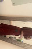 I absolutely adore this dress!!! I typically have a hard time finding dresses that I love because I lean towards dresses that cover my arms, but also want one accentuates my body. This does it for me! (Note: I'm wider around the shoulders, back, hips, and arms and I am usually a size M).  The moment I put on, I was impressed at how it shaped my waist, shoulders, and arms. I do want to say that it was a bit tighter around the waist for me, so I have to go with a L to be more comfortable. I absolutely adore this look for wedding attire or fancy dinner date night! 

I wish I could get more in different colors!!! - Brenda V.