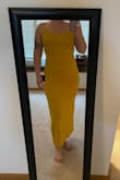 This dress is so soft & the cutout in the back is so cute. I absolutely love it! Could use it for so many different occasions! - Megan C.