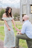 This dress ended up working out so much better than I thought. Got so many compliments. Glad it ended up being the dress I got engaged in. - Sara V.