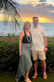 I bought this to wear on our vacation to Hawaii, specifically to a Luau. It was extremely comfortable and fit like a glove. The material does wrinkle a bit, but that's expected. I love how it opens in the front, allowing some flow when the wind blows. - Samantha