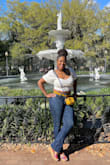 I absolutely loved this blouse. I love it's diversity and feminine look. - Debbie F.