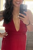 Perfect accessory to the Lolinda Berry Red Convertible Halter Jumpsuit! - Cheyenne T.