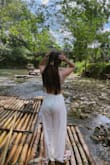 Wore these in Jamaica, got a lot of compliments! I did fold the waist over once however for a better fit. - Jacqueline G.