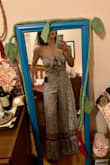 This outfit is surprisingly really soft when wearing. The pants are a bit long but I plan on wearing this with wedges. I cannot wait to wear this out on the town! - Dimokratia M.