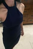This dress is just so beautiful, the material is thick and soft. This time I bought small, I'm glad I did. It's not too tight just perfect and not too loose. - Gemma P.