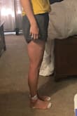 I was hoping I'd be able to wear these to work because we need to wear black shorts. These are really cute and comfy. I like leggy shorts but I guess my boss didn't. She said they were too short. - Mary C.