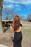 Love this jumpsuit! So simple yet classy. I am 5'6 and about 160lbs and it fits like a dream. - Lydia N.
