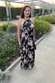 I bought this dress for an event with a garden chic attire dress code and LOVED it. I'm 5'8 tall and with wedges, it was a good length. A shorter person would probably have to get the dress hemmed. It is probably my favorite dress I've ordered from lulus so far. - Anastasia H.