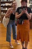 I got this pair and another pair of heels. I got both 7.5 and this pair ran a little tight while the other ones were perfect. I had to spend a couple days breaking them in and stretching them a little but I still love them. 8/10 recommend.

Pictured is (instagrams) @aran_brunette (model) and @jhawke_photography (photographer) - Aran B.