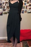 For the price, this is the perfect wedding guest dress. The material is light so if you run on the cold side, I would definitely buy/wear a sweater too. I am usually a medium but it was a little tight in the chest area but it just made it a little busty-er than I had initially planned for lol. All in all, a great dress, and it was so pretty and made me feel dressed up with minimal effort. - Theresa A.