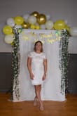 I ordered and returned 7 different dresses. I ordered this dress 5 days before my bridal shower and was so discouraged at that point and just really hoping this would be the dress. It arrived and I finally felt good in a dress but on the day of my bridal shower after Makeup, hair, and spray tan, I didn't just feel good the day of my bridal shower I felt like a BRIDE. This dress made me feel so beautiful that I will be outfit repeating and wearing it for my rehearsal dinner. If you think this dress might be too much for your bridal shower, I promise you it's not and you should get this dress - Chelsea B.