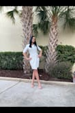 Beautiful, comfortable, and sophisticated. Perfect dress for my graduation. - Beth Z.