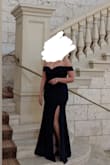 I was in a rush to buy a dress for a black-tie optional wedding, as soon as I tried this on it was perfect! It looks so beautiful and elegant, I got a lot of compliments at the wedding. Buy this dress now. The quality feels great, and it's super flattering on curvy bodies. - Nedda N.