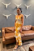 Wore this to a friend's wedding. The dress fit exactly to size! - Mercy U.
