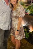 Wore this for New Year's Eve. It was a perfect sparkly dress for the night. Fit perfect and wasn't scratchy on the arms like some sequin dresses can be. - Sydney S.