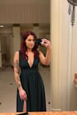 I wore this dress to a wedding in Florida. I got a ton of compliments on it and it wasn't too hot even with the heavy fabric. It does run a little bit small in the waist and if you're short like me you're definitely going to need to get it hemmed. I also had to have the shoulders taken in a bit but I have a smaller frame so that might not be the case for everyone. Still would definitely recommend it! - Nathalie O.