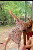 I love this dress !!!! I wore it on Easter Sunday and it's also a cute dress for work, it is bright, colorful, and I love it. - Stacey A.