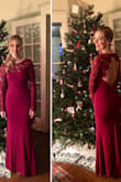 Loved this dress. Wore it for a new years eve wedding and received so many compliments. Comfortable and perfect length with heels (I'm between 5'9 and 5/'10). - Katie H.