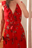 This dress fits nicely.  It's not as flattering on me as it was on the model, but I think it will be nice for the summer.
Lightweight and breezy! - Kelly W.