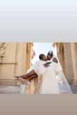 These shoes made me feel like Cinderella on my special day.  They were tight enough too that I almost dropped them lol.  Super cute, but fit is very tight - Munah G.