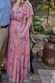 Wore this dress to a friends wedding and felt comfortable in it all night! great length! - Aubrey M.
